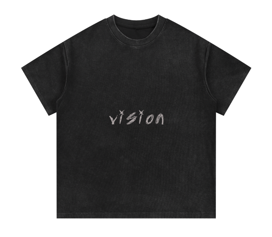 Vision-graphic Mineral Wash over sized