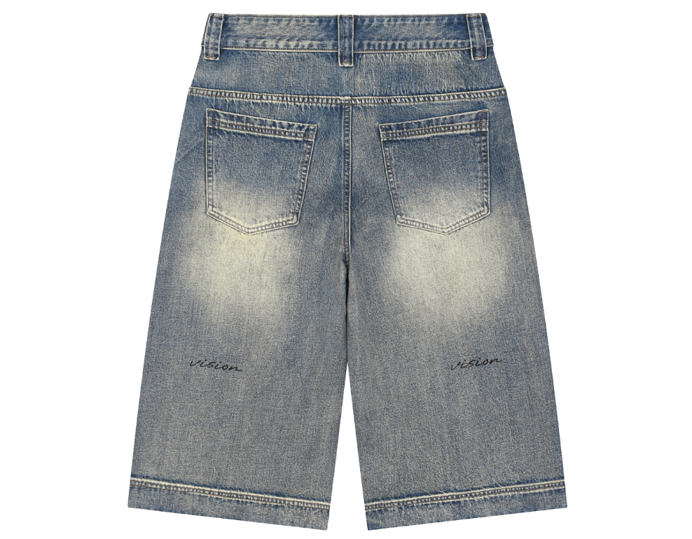 Vision denim shorts